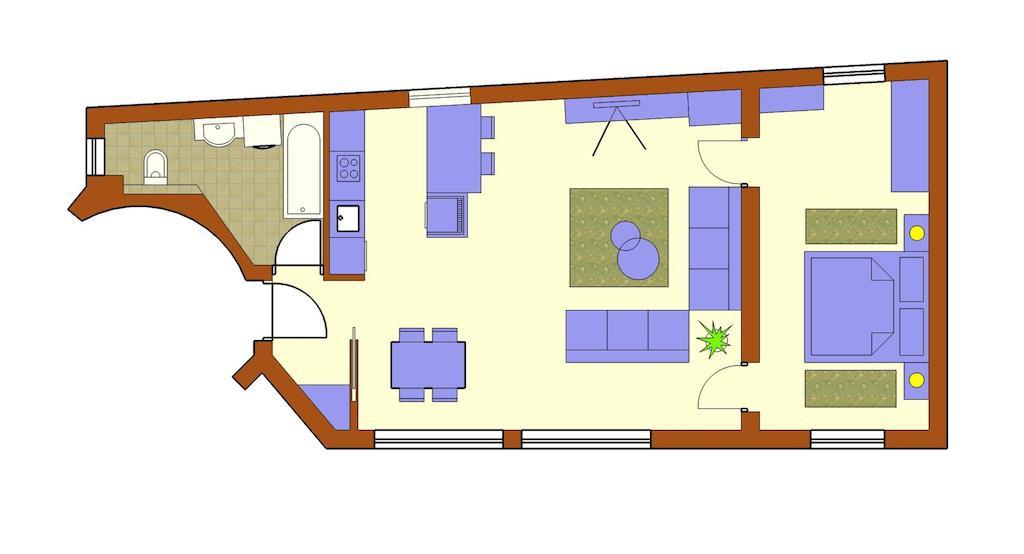 Apartment Atrium Plaza Záhřeb Pokoj fotografie